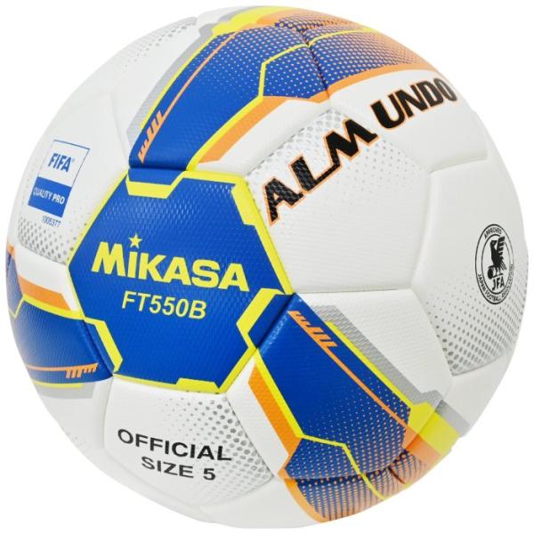 MIKASA（ミカサ）　FT550B-BLY-FQP　サッカーボール　5号　国際公認球 / 検定球　...