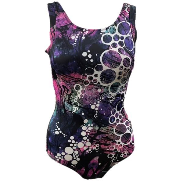 WD-455187 npフィットネス水着　そで美人　シェイプワンピース　総裏地　女性用　サイズ/9~...