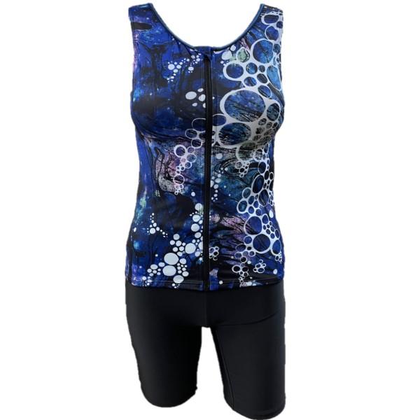 WN-455142 npフィットネス水着　スナップ付きセパレート　総裏地　女性用　サイズ/7号〜15...