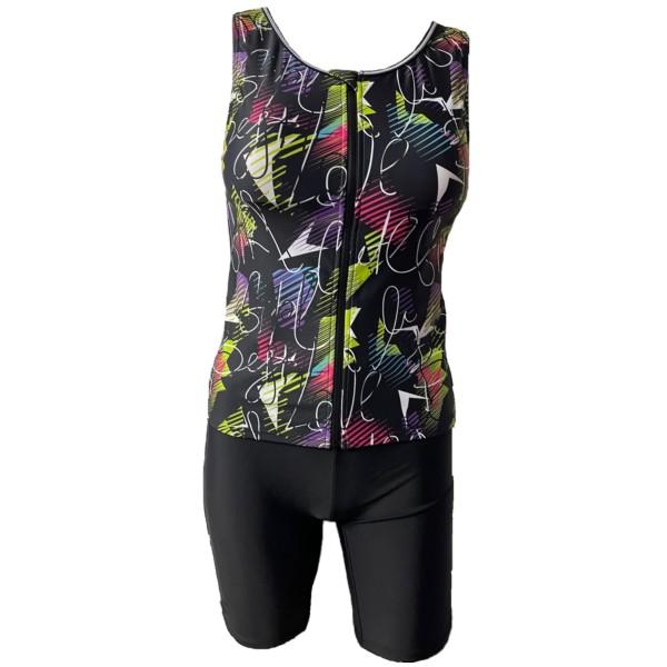 WN-565307 npフィットネス水着　スナップ付きセパレート　総裏地　女性用　サイズ/7号〜15...