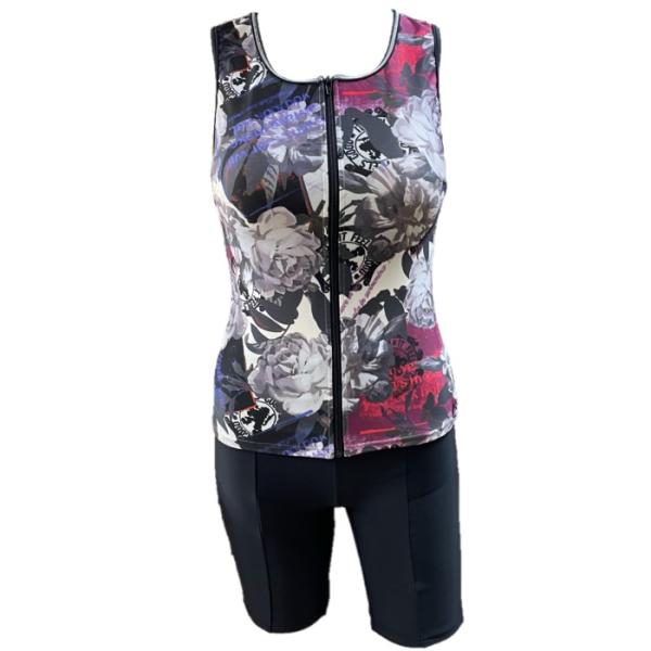 WT-427318 npフィットネス水着　U首セパレート　総裏地　女性用　サイズ/9号〜15号　メー...