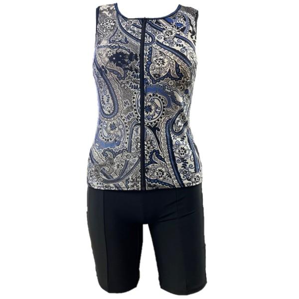 WT-527318 npフィットネス水着　U首セパレート　総裏地　女性用　サイズ/9号〜15号　メー...