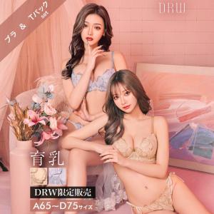 ブラジャー ショーツ セット シアー フルーレット レース ブラジャー＆サイド紐 バック透け Tバック ショーツ｜dazzy