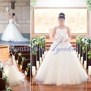 ワタベウェディング JEWEL ジュエル プリンセスライン 8号 ワン
