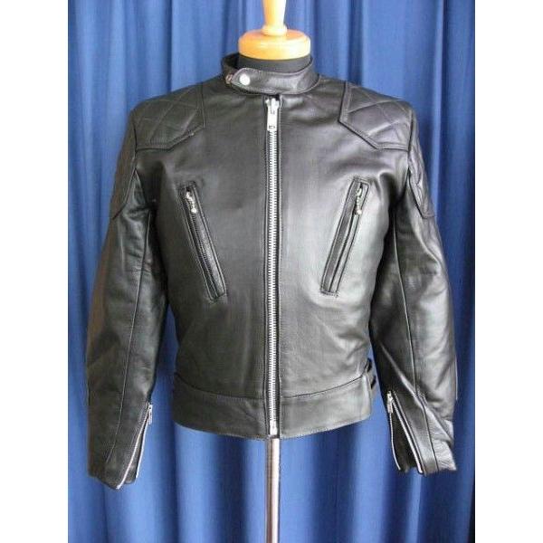 80s DEAD STOCK Lewis Leathers 437 Phantom BLACK-3 ...