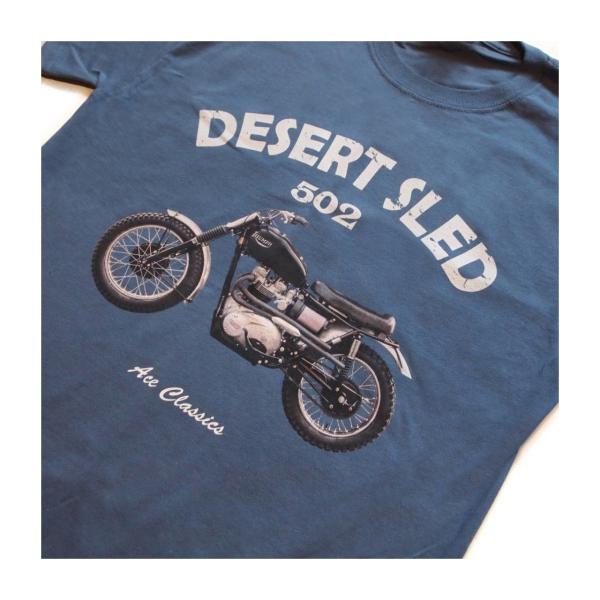McQueen Desert Sled 502 Navy Blue T-Shirt