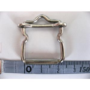 【ネコポス便発送可能】【当店オリジナル品】Vintage Brit Style Buckle LONG ブリットスタイルバックル ロング （スタジアムタイプ） 2個セット｜dbms