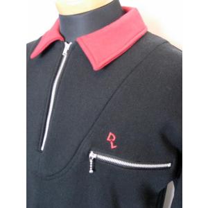 【期間限定 在庫限り50%OFF!!!】D.Lewis ジップフロントスウェットシャツ Sweat ...