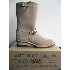 【限定品】【在庫限り】日本限定モデル NARROW WESCO ENGINEER BOOTS （Burlapラフアウト）｜dbms