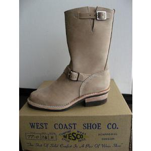 【限定品】【在庫限り】日本限定モデル NARROW WESCO ENGINEER BOOTS （10インチHeight）Burlap｜dbms