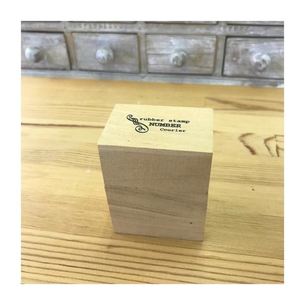 売り切れました！アウトレット品50％OFF！ウッドボックススタンプ　ナンバー　【ネコポス便不可×】