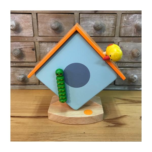 木のおもちゃ オルゴール・ことりのおうち【ネコポス便不可×】