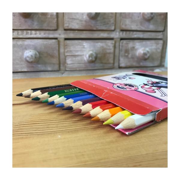 クルテチェック色鉛筆12本　【ネコポス便可〇】