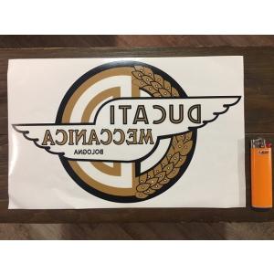 【ネコポス発送可能】ドゥカティステッカー Ducati Meccanica Bologna Shap...
