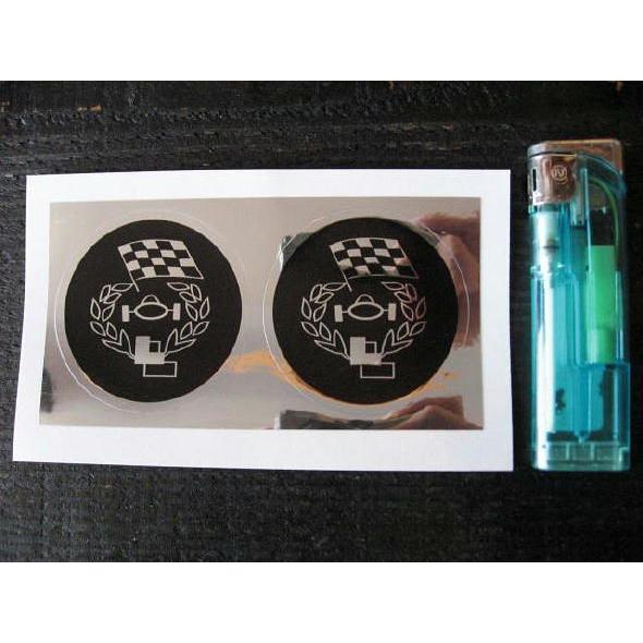 【ネコポス発送可能】レスレストンステッカー Les Leston Circular Logo Bla...