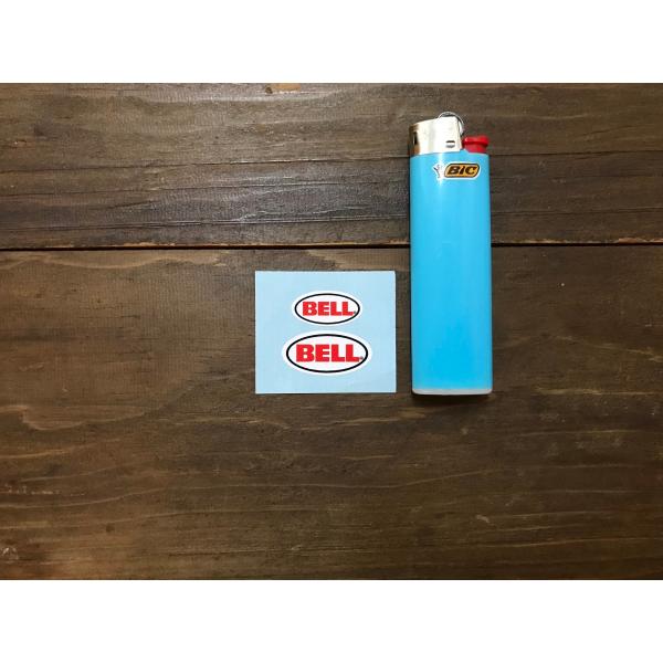 【ネコポス発送可能】英国バイクステッカー Bell Helmet Restoration pair ...