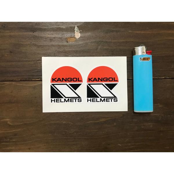 【ネコポス発送可能】カンゴールステッカー Kangol Helmets Shaped Sticker...