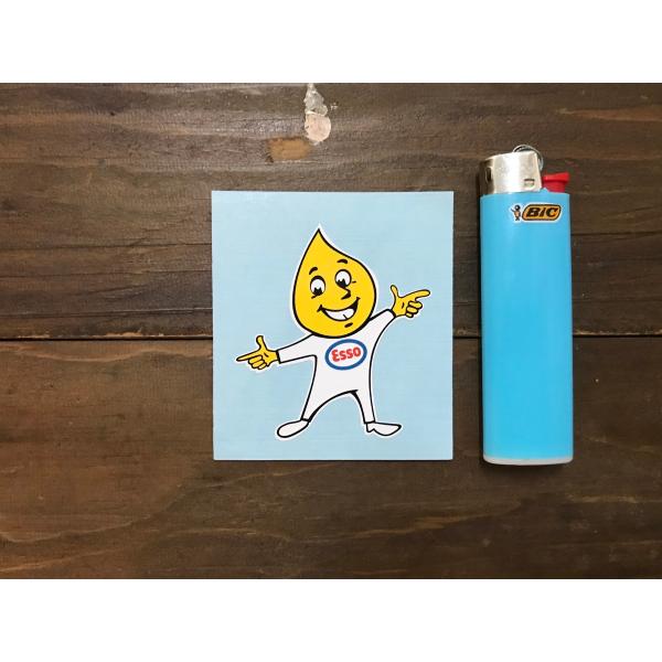 【ネコポス発送可能】エッソステッカー Esso Oil Drip Boy Welcome Stick...