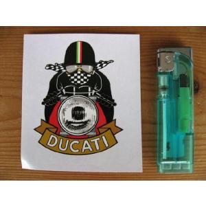 ドゥカティステッカー Ducati Cafe Racer P...