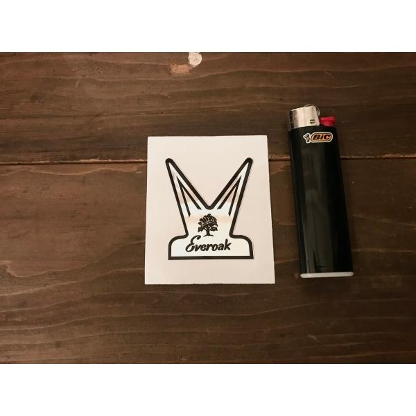 【ネコポス発送可能】エバーオークステッカー Everoak Helmet Sticker Black...