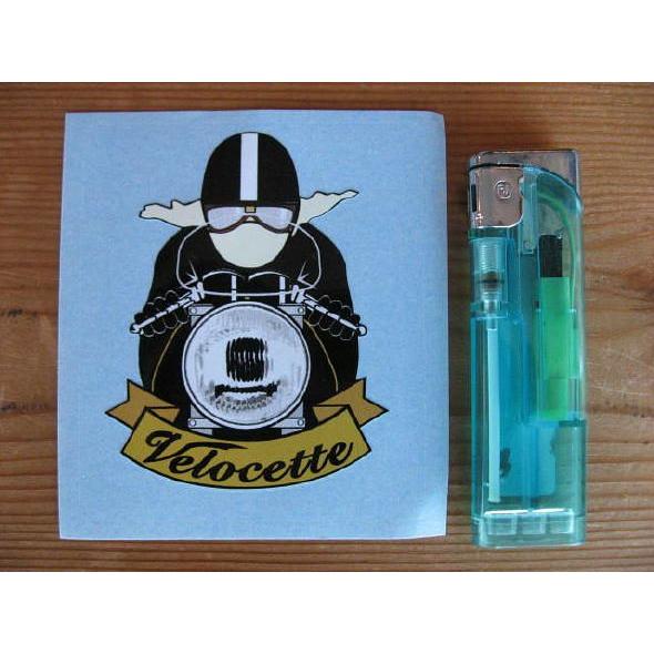 【ネコポス発送可能】ベロセットステッカー Velocette Cafe Racer Sticker ...