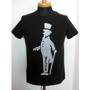 WesT EnD ウエストエンド Gentleman T-shirts WT-2 BLACK