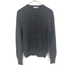 デプレ DES PRES レーヨンニット Vネック ざっくり編み 光沢 透け感 とろみ ライトグレー 送料無料 i0213n0078 中古 古着 ブランド古着DB デプレ DES PRES レーヨンニット Vネック ざっくり編み 光沢