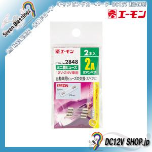 2848 ミニ管ヒューズ(2A)　エーモン工業　在庫有　即納｜dc12v-shop