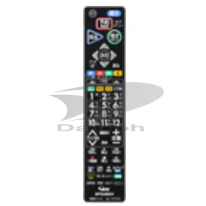 三菱 AVリモコン テレビ【LCD-39LSR4、LCD-50LSR4】用リモコン【RL19703】...