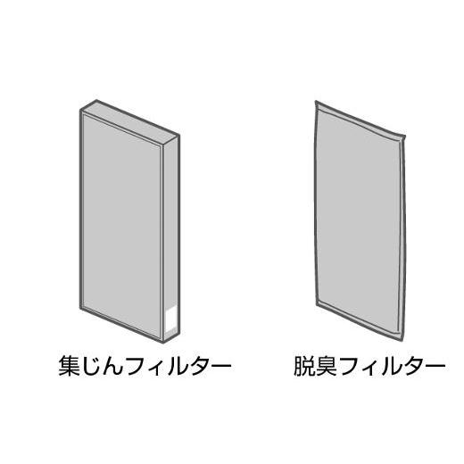 パナソニック 空気清浄機 フィルター 空気清浄機用集じん/脱臭フィルターセット F-ZXHS35