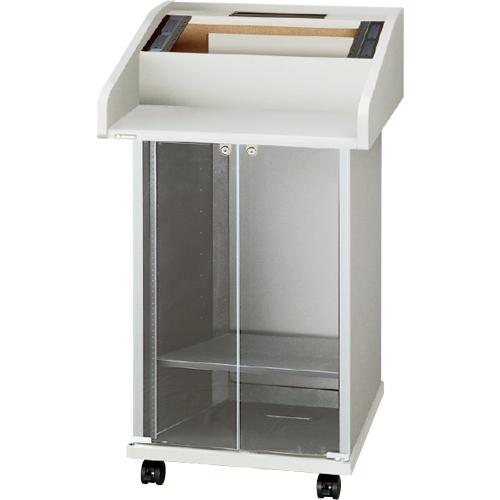 オーロラ AL-18UC[チェスト・キャビネット]EIAレクチャーキャビネット(ライトグレー)※日時...