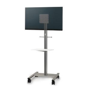 オーロラ APS-2M[モニタオプション]~43インチディスプレイ対応ポールスタンド ※日時指定不可