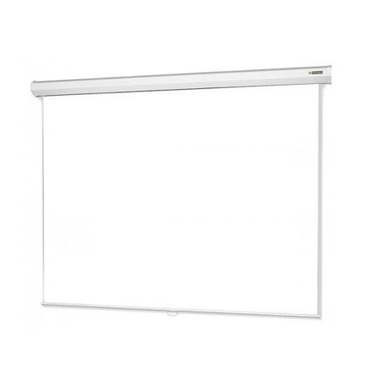 オーロラ BLR-C120RW[プロジェクタスクリーン]120インチ手動スクリーン(ボーダレス/黒縁...