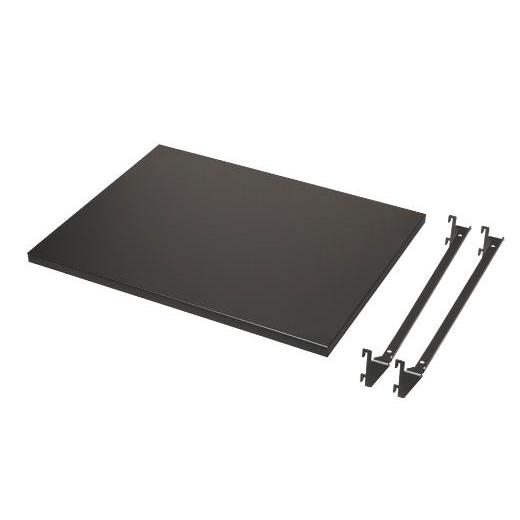 オーロラ JC-BS[その他PC周辺]マルチカート追加棚(ブラック) ※日時指定不可