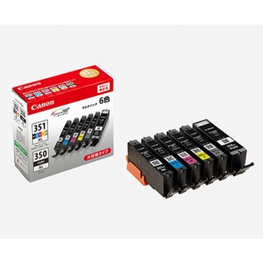 キヤノン BCI-351XL+350XL/6MP[インク] インクタンク マルチパック(大容量)BC...