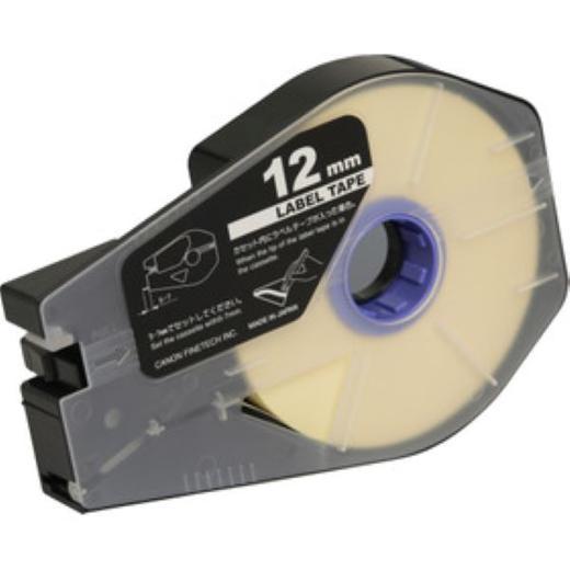 キヤノン TM-LBC12W[その他サプライ関連] ラベルテープカセット(3個入り)12mmx30m...