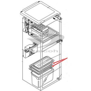 三菱 その他・家電周辺 冷蔵庫用冷蔵室棚1枚(大) M20EG6420 ※画像矢印部分です