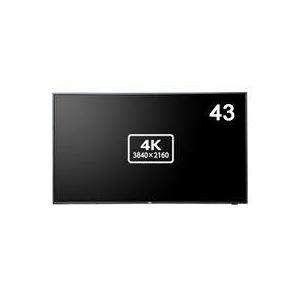 【未使用品】NEC 43型4Kディスプレイ　LCD-E438 LCD-E438 43型パブリックディスプレイ NEC パネル駆動方式IPS