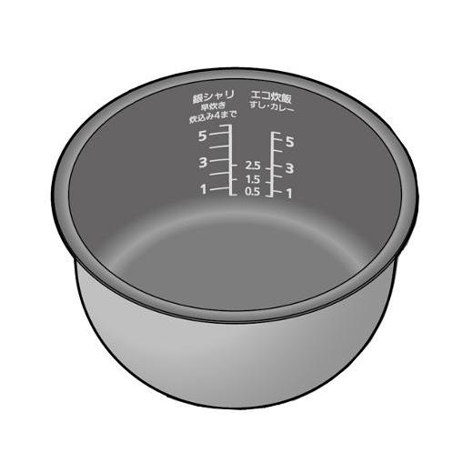 パナソニック ARE50-J96[その他・家電周辺]炊飯器【SR-HX10E5-T】用内釜