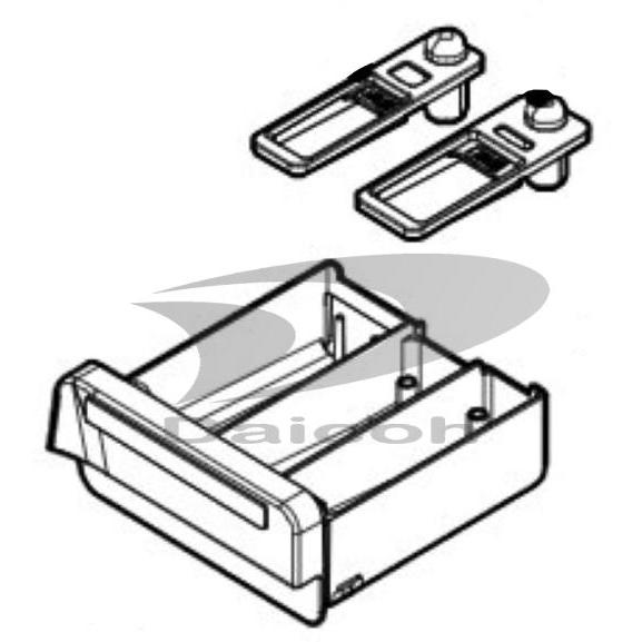 シャープ 2103150443[その他・家電周辺]洗濯機【ES-PX8F-W】用洗剤ケース