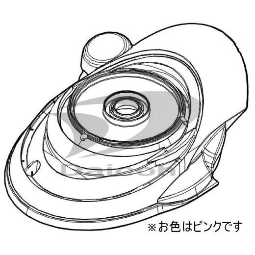 シャープ 2171370242[その他・家電周辺]掃除機【EC-AX100-P】用ダストカップカバー...