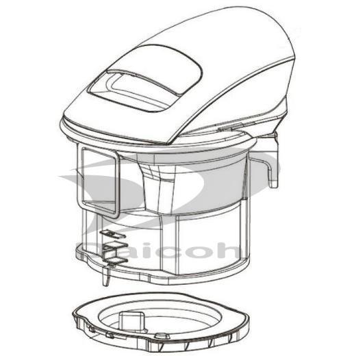 シャープ 2171370508[その他・家電周辺]掃除機【EC-PX700-P】用ダストカップ