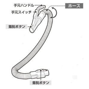 シャープ 2173580497[その他・家電周辺]掃除機【EC-CT12-C】用ホース