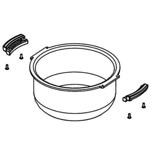 シャープ 2343800350[その他・家電周辺]炊飯器用内釜