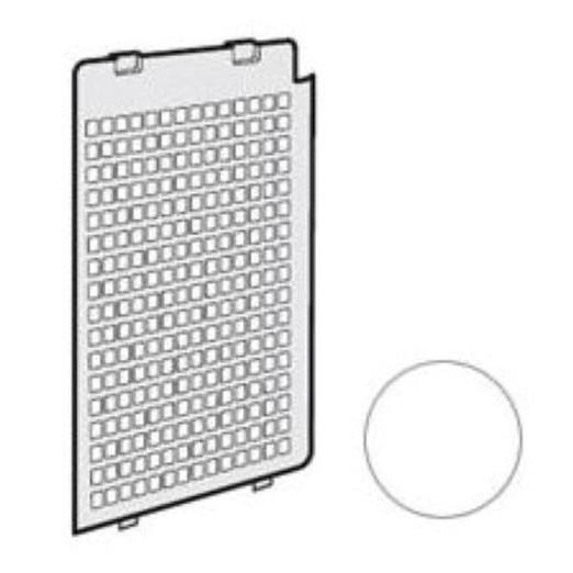 シャープ 2801580742[空気清浄機オプション]加湿空気清浄機用後ろパネル(ホワイト系)