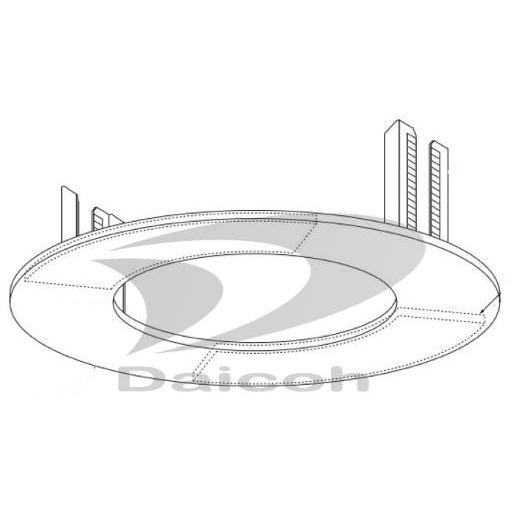 シャープ DL-YA0011[LED]LEDベースダウンライト用アジャストプレートφ150→φ100