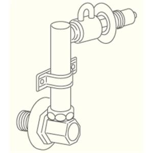東芝 CB-L6[分岐水栓]洗濯機用壁ピタ水栓