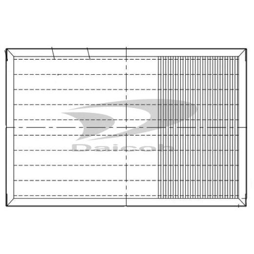 東芝 TCB-UFM503CA[エアコンオプション]業務用エアコン用抗菌高性能フィルター65%(天井...