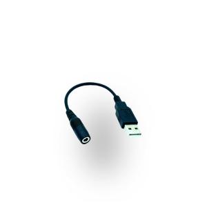 カモン(COMON)製DC(外径3.5φ/内径1.3φ)メス→USB2.0(A：オス)変換ケーブル3513-2A｜dck