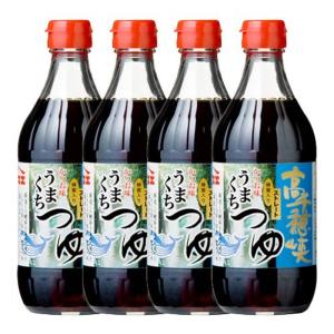 ヤマエ 高千穂峡つゆ かつお味うまくち 500ml×4本 ヤマエ食品 めんつゆ 宮崎県